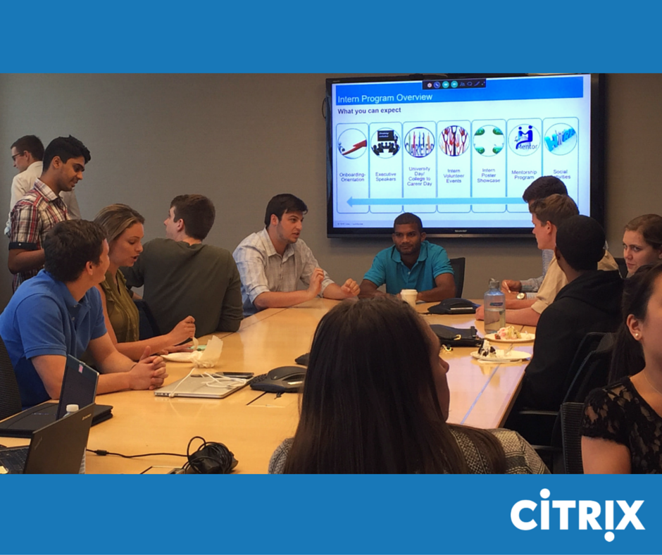 CitrixCareers's tweet photo. Interns and ice cream cake: our two favorite things all in one room. #Citrixinterns #Citrixlife https://t.co/o4OqtFHCdq