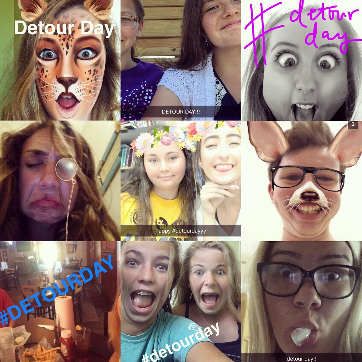 take_a_detour's tweet photo. #DETOURDAY is finally here!!👏 We are especially excited to celebrate our Detour Seniors tonight!🎓🎉 See you soon! https://t.co/2WYXYgZ1ag