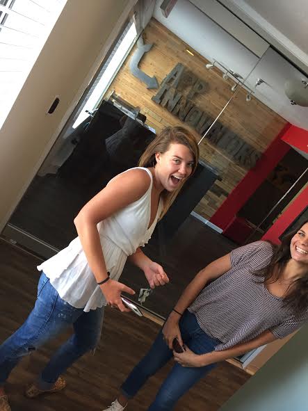 NorthMediaCo's tweet photo. Our interns, Maddi and Ali, still smiling about the move! #thenewnorth #prgirls #appinnovators https://t.co/iBjmb9amfI