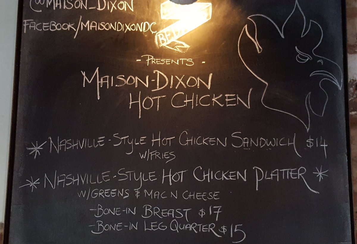 #NashvilleHotChicken tonight in Brooklyn .<a href="/110Bedford/">The Bedford</a>!