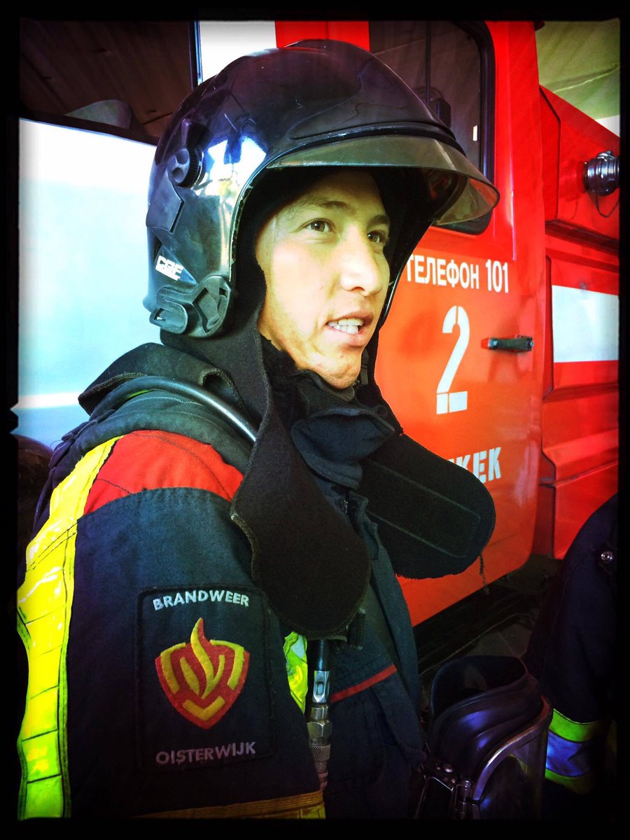 Fire kits from Oisterwijk helping our brothers in Kyrgyzstan. #Oisterwijk