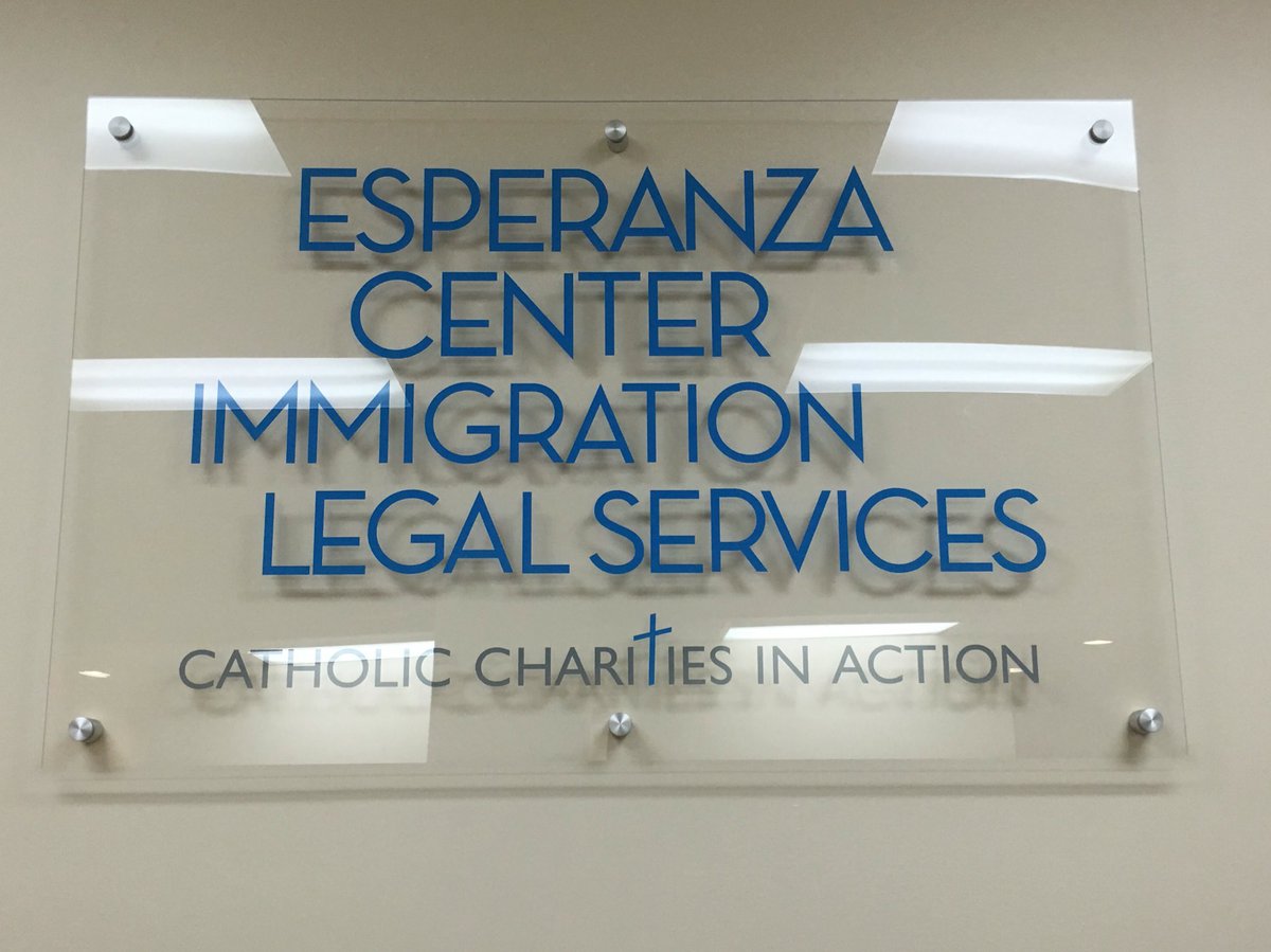 ILS Renovation almost complete! We now have a sign! <a href="/CC_MD/">Catholic Charities of Maryland</a>