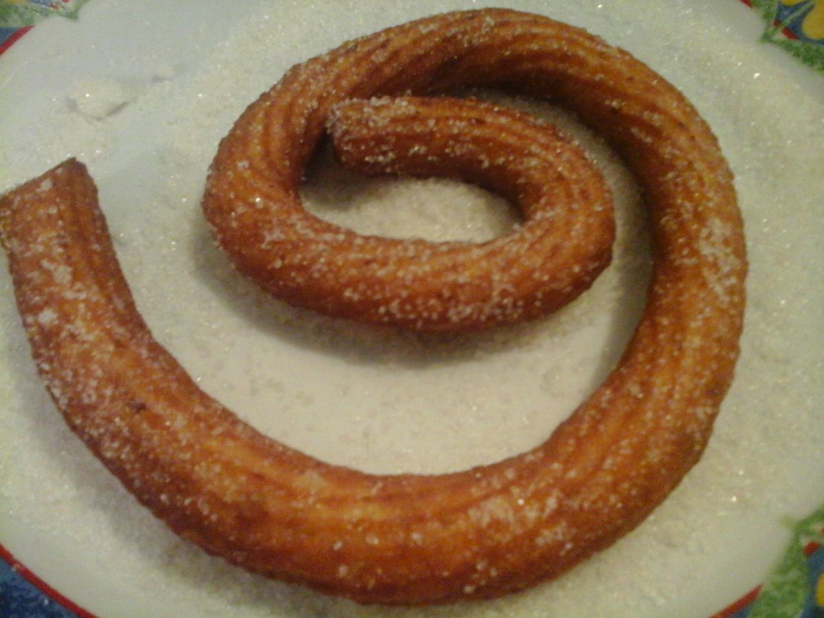 alexhernandez71's tweet image. Un churro para merendar #churros #chefinstructor #followme #siguemeytesigo