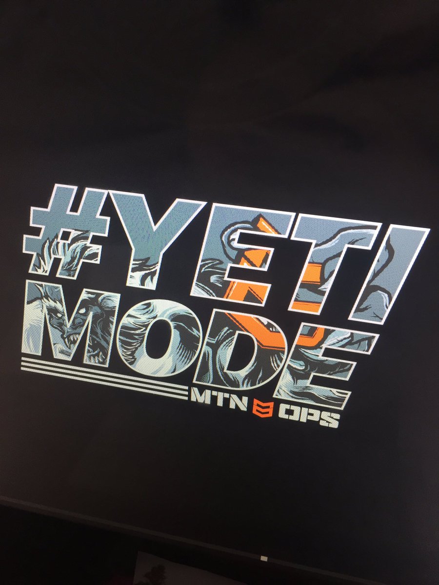 mtn_ops's tweet photo. RT if you would wear this shirt! #YetiMode #MtnOps https://t.co/7WChsLDboe
