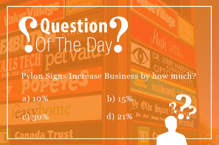 ZingSigns's tweet image. Here is our QOD #HamOnt #signage