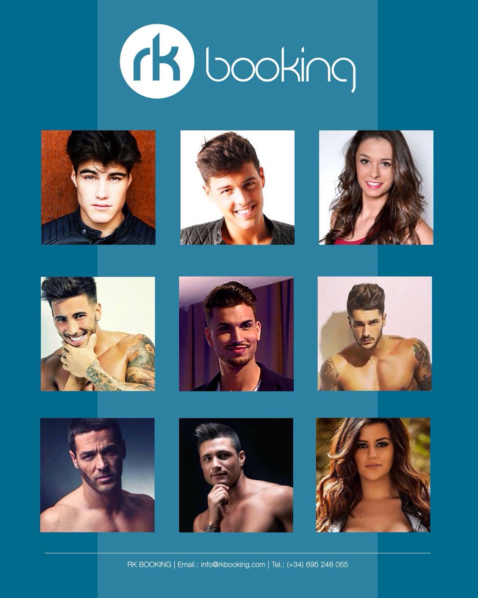 Contrata a los más solicitados de la Tv / Pide ya tu fecha / RK BOOKING ☎️ Tel.695248055