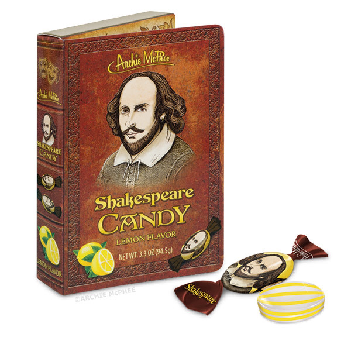 HenryHolt's tweet photo. Shakespeare sours, anyone? #CandyBooks https://t.co/jTbPKELRJy