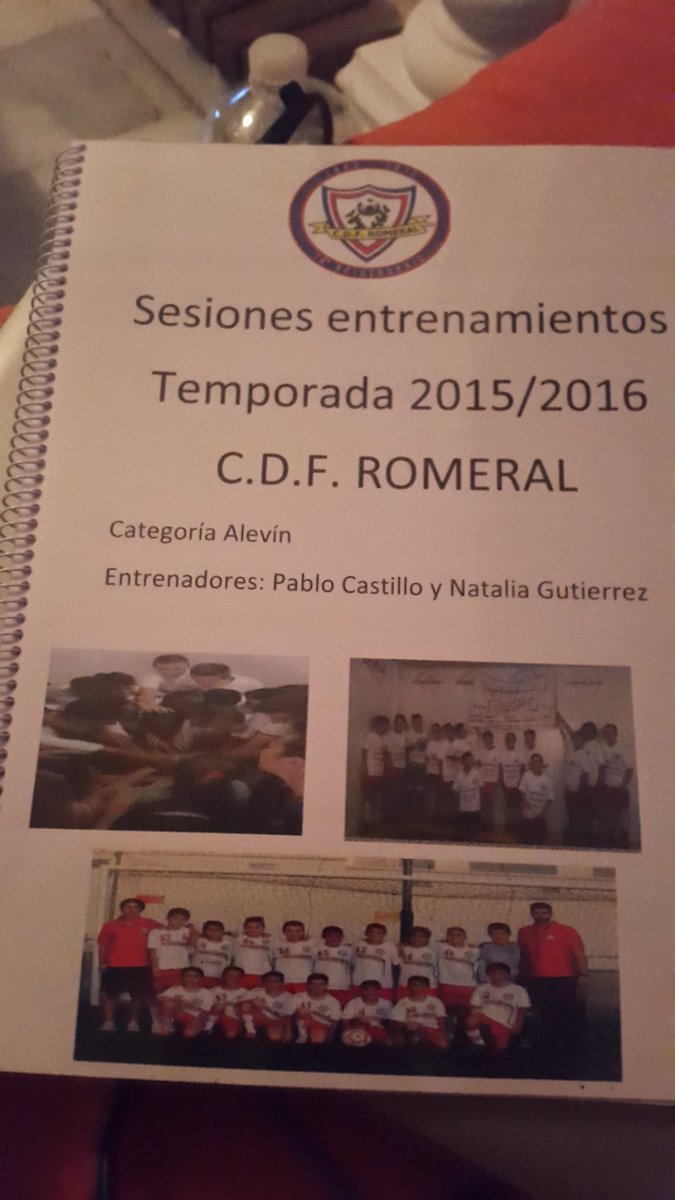 NnattiGutierrez's tweet photo. Enorme detalle de mi compañero @pacasruz #Temp2015/16 #67sesiones encuadernada #Alevines #f7
Gracias Pablo https://t.co/yL4CvUpoZI