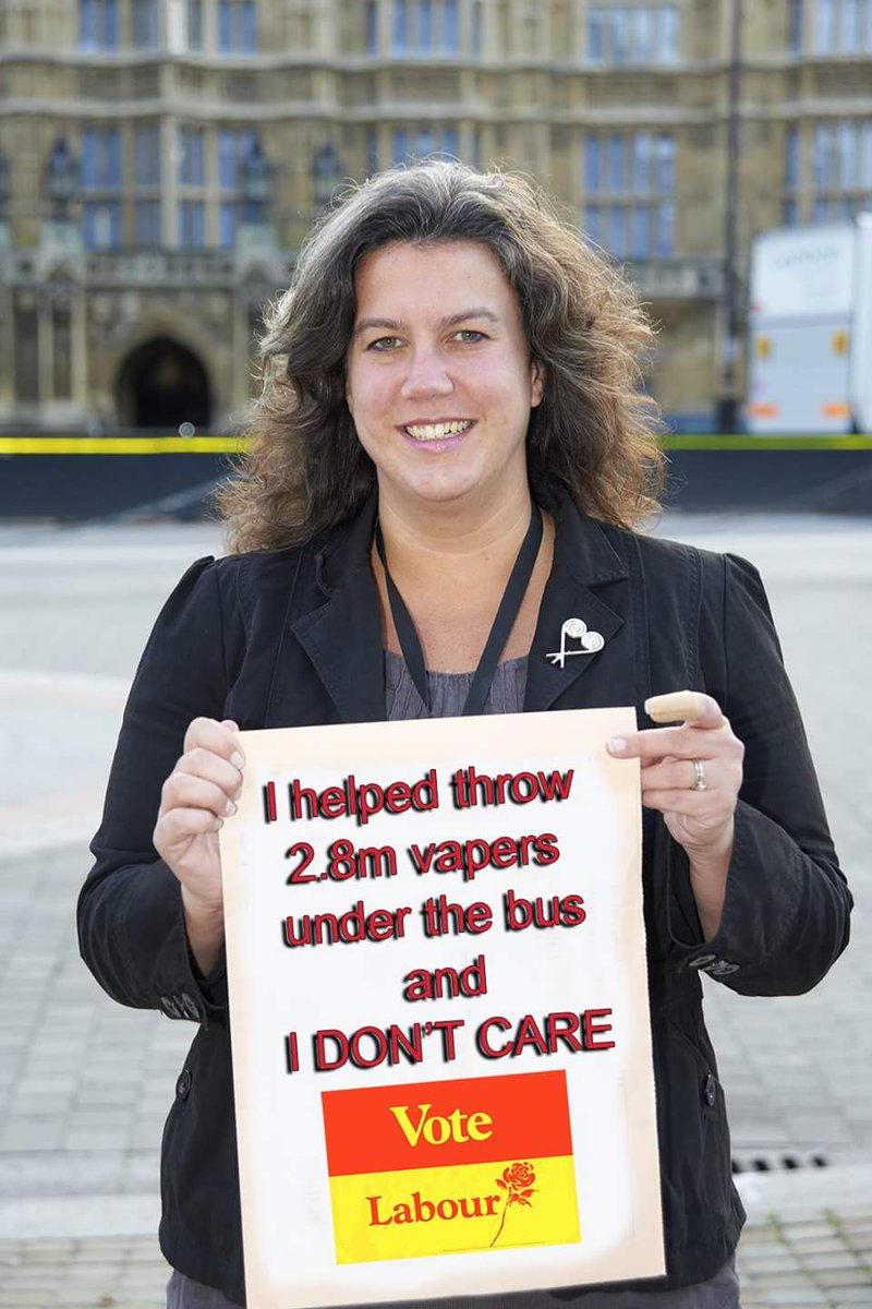 Ian_Castlevape's tweet photo. @heidi_mp  She has just helped make it a LOT harder for you to switch to vaping and potentially save your life. https://t.co/JXNma5irpw