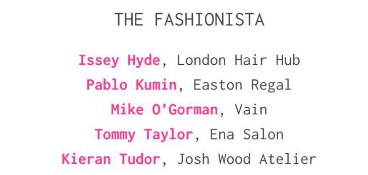 isseyhyde's tweet photo. @creativeheadmag pleased to see this news today!! #fashionista #itlist #awards 👁✨✨💋 https://t.co/tRwWcbti9V