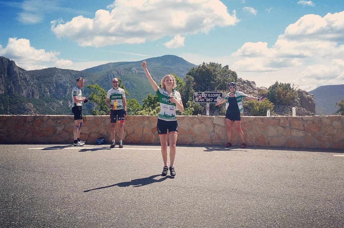 flittingfergie's tweet photo. another epic performance by @CBRE cyclists and crew for @PlanUK 107 miles and over 3,000 metres of climb #Ride2Remo https://t.co/TaPxcoAOwz