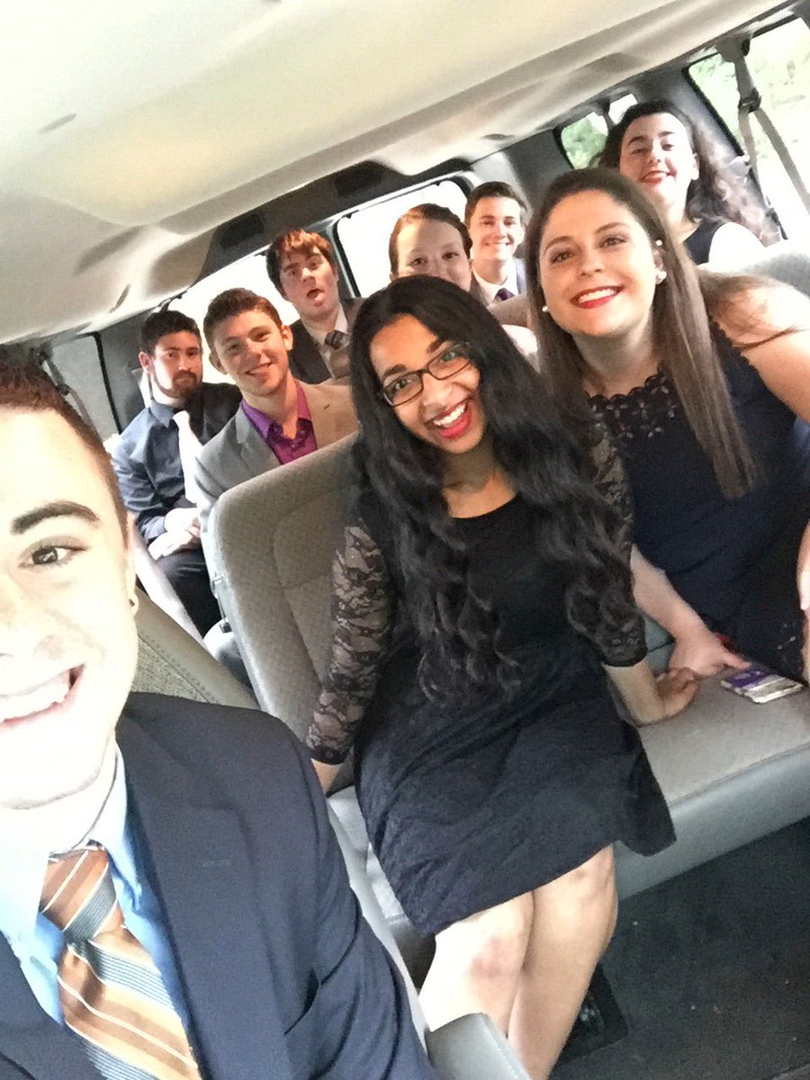 Off to <a href="/BryantUprez/">Ronald Machtley</a> and <a href="/wsdirector/">Kati Machtley</a> house for a wonderful OL dinner! #Bryant2020 #BryantSetSail