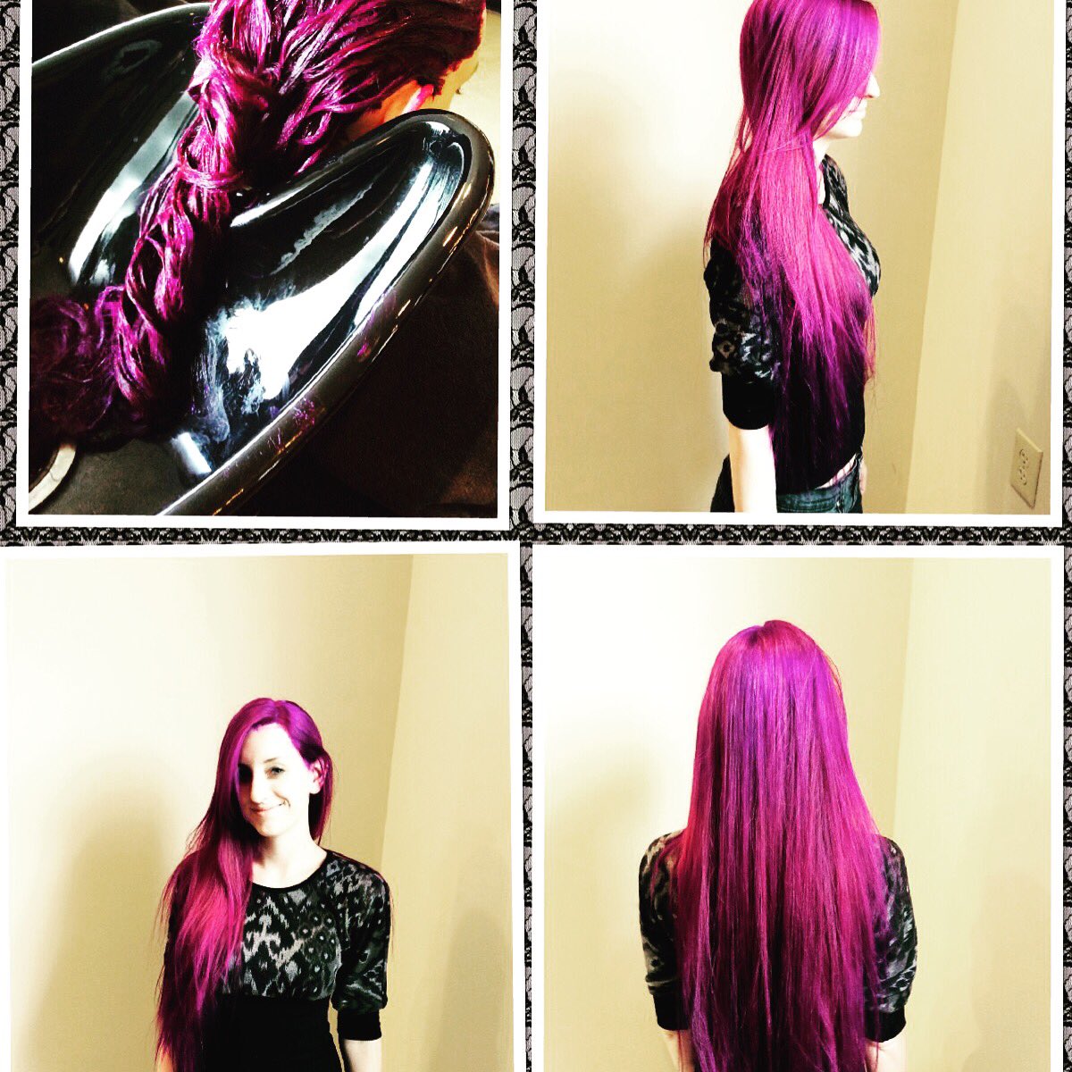 Feeling wild (orchid) today?! Caily and her client were!!