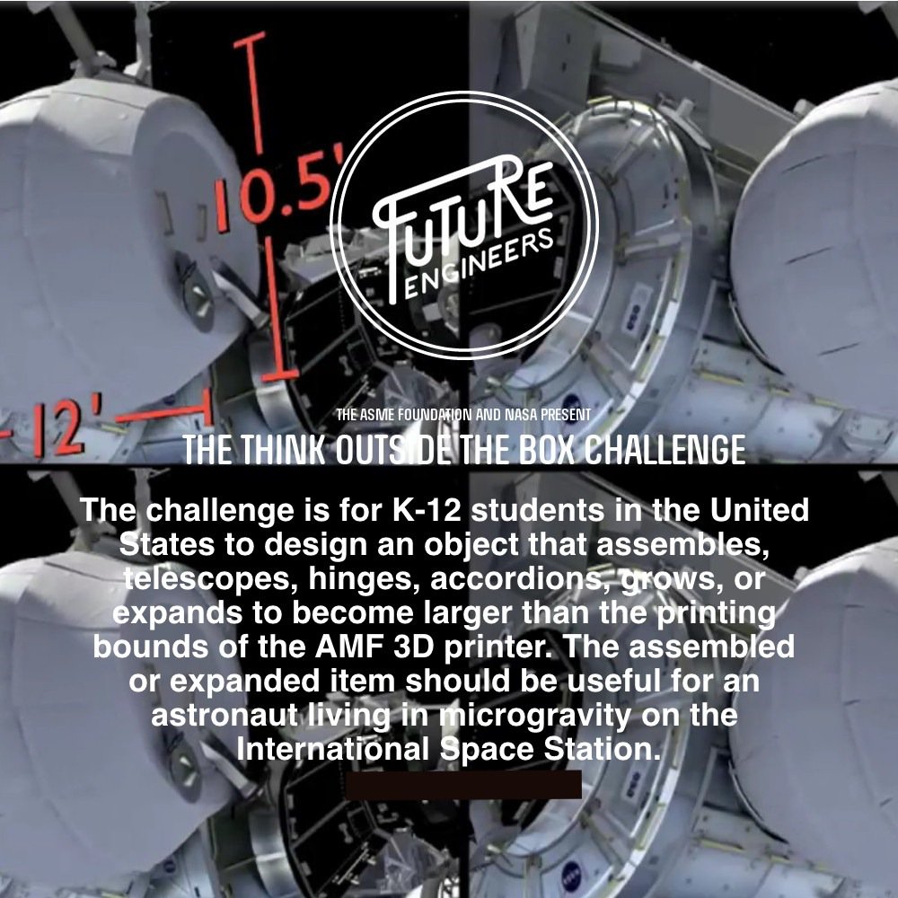 engppl's tweet photo. Calling all Strarfleet cadets!
@ASMEdotorg and @NASA have joined forces and have a challenge for K-12 students https://t.co/l6fFq6cQTx
