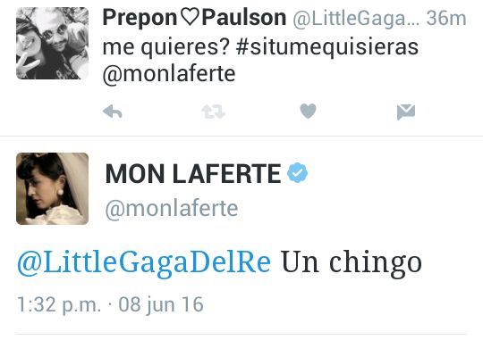 monlagaga's tweet image. Soy la persona mas feliz del mundo, la amo un bueeeen