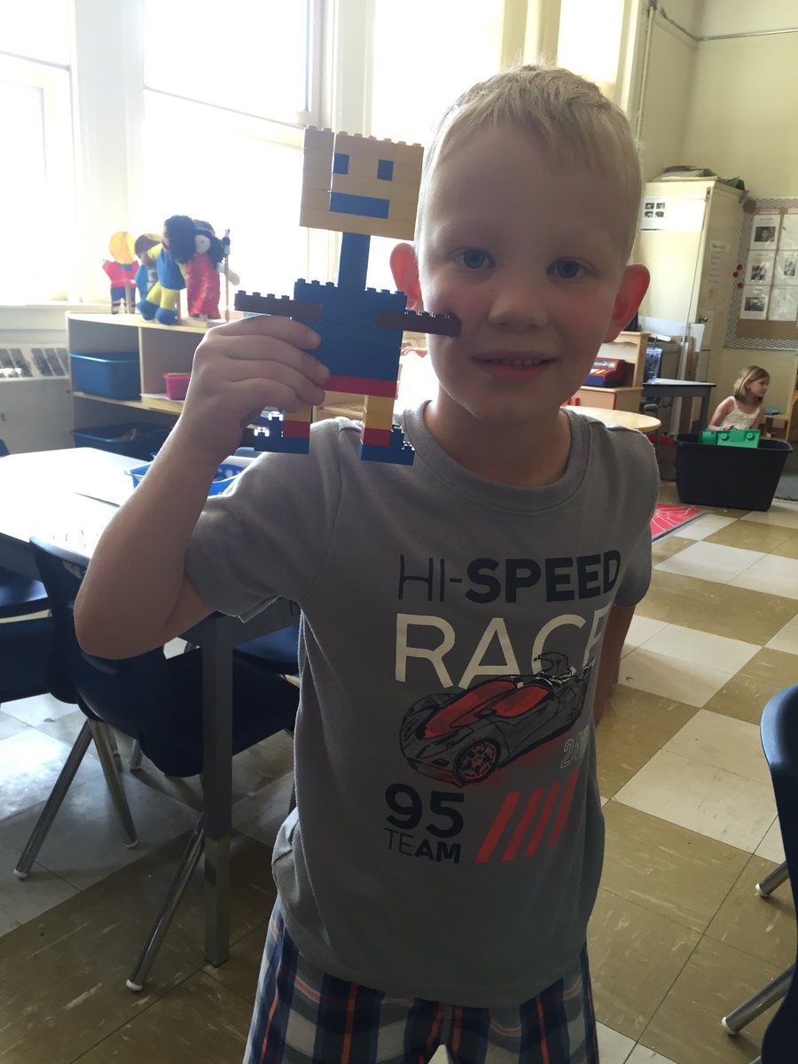 mrs_capocci's tweet photo. OR"this is me! I made myself with Lego." #ProudMoment https://t.co/ryq0aTN9Oh