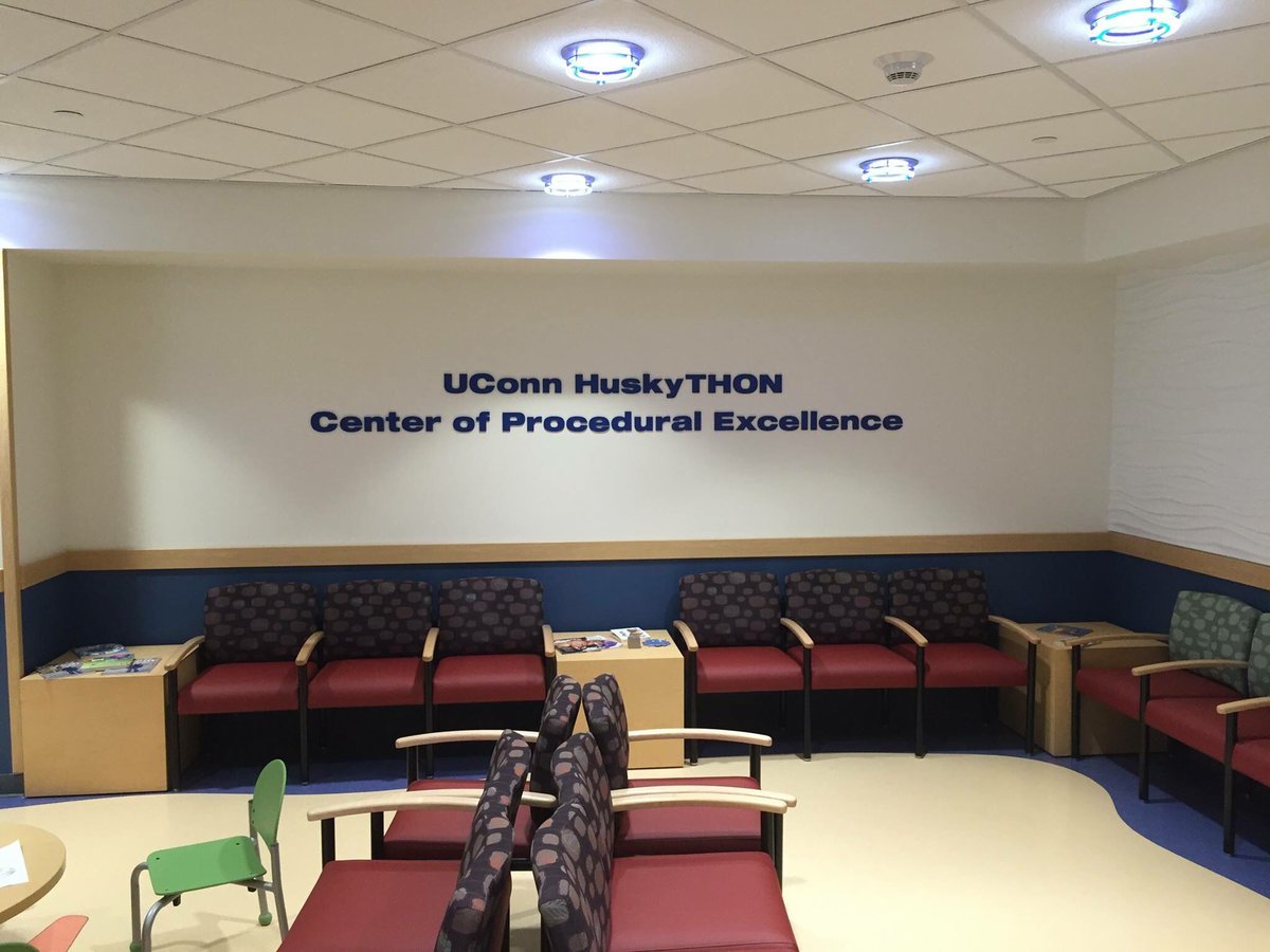 HuskyTHON's tweet photo. We are SO excited that the UCONN HuskyTHON Center of Procedural Excellence opened this week! #whywedancewednesday https://t.co/a9vLwEFb3G