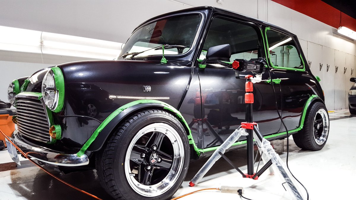 finestprecision's tweet photo. Paint correction done - 12 hours of hard work. Get this thing ready for the show. https://t.co/cF1QuYdx23