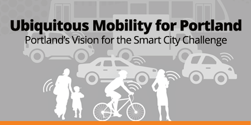 PBOTinfo's tweet photo. Help us cheer on @MayorPDX’s #PDX Smart City Challenge pitch tomorrow! https://t.co/8hgiTVUlEY #SmartCityPitch https://t.co/2liY6elm7l