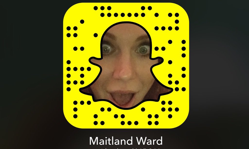 Maitland ward snap chat