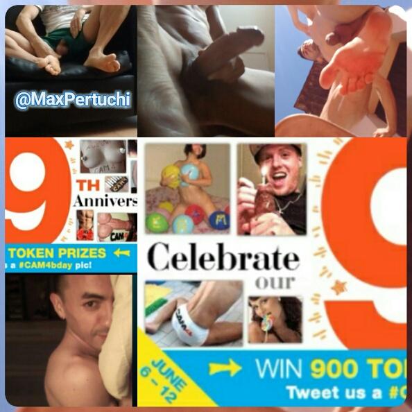 MaxPertuchi's tweet photo. We are celebrating, happy anniversary @cam4 @cam4_gay @Cam4Performers @Cam4_GayUK @Cam4_ES @cam4mx @CAM4_PT https://t.co/zgWTVYihPj