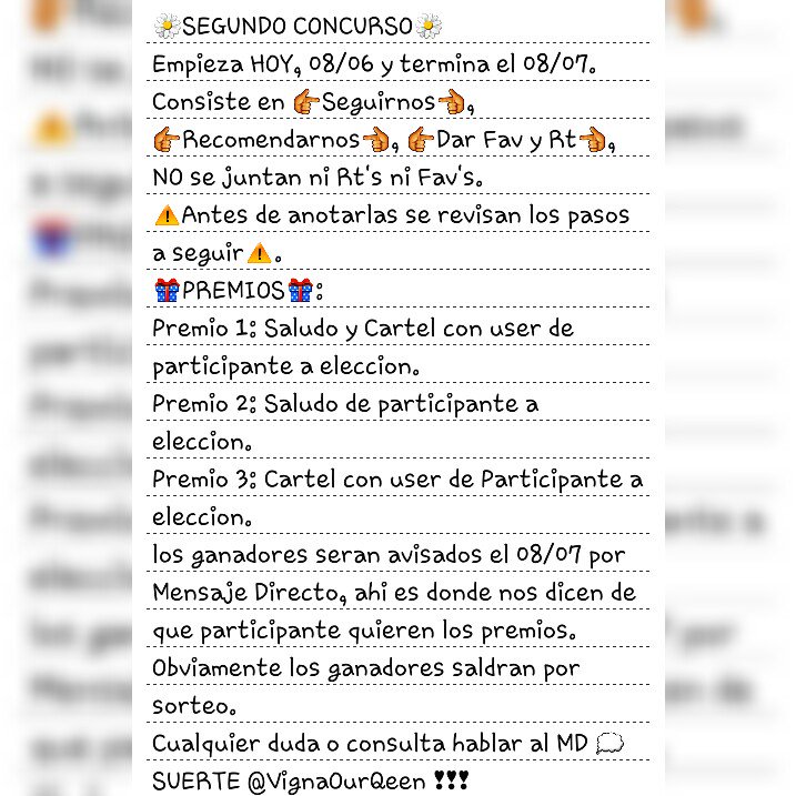 vignaourqueen's tweet photo. 🎀NUEVO CONCURSO🎀
SUERTE Y DIFUNDAN... https://t.co/Gw3PJ420Kw
