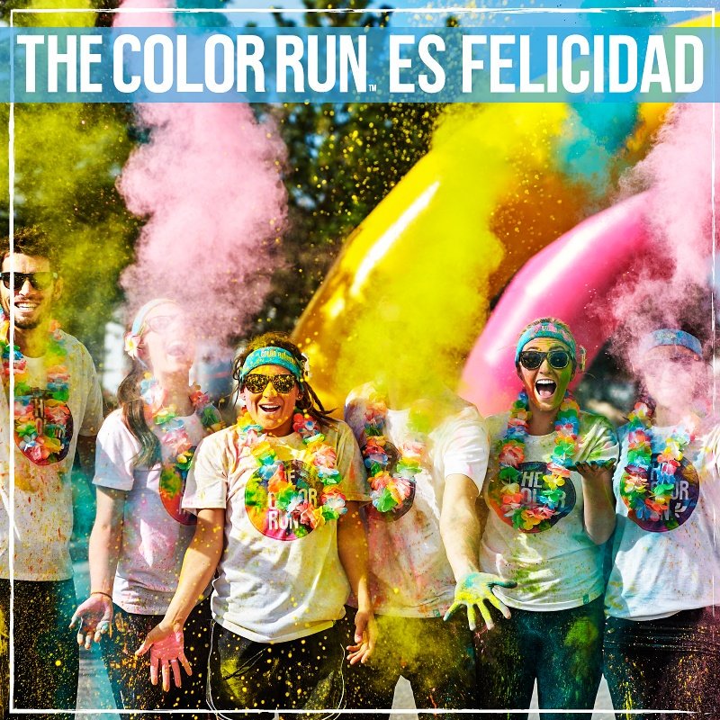 TheColorRunCol's tweet image. Por un mundo mas colorido! #TheColorRun ES FELICIDAD