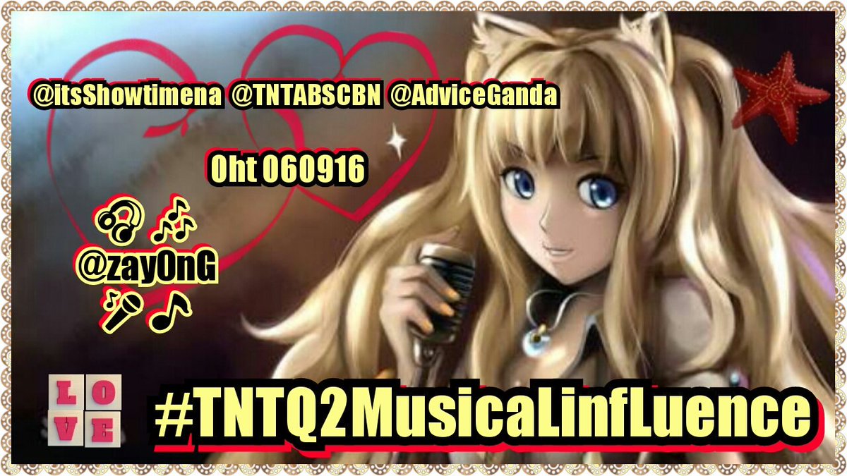 zay0nG's tweet photo. GoOd mOrnin'
oUr oht iS #TNTQ2MusicaLinfLuence na di q na naAntay kaGaBi.. https://t.co/3io0skgQ0Z
