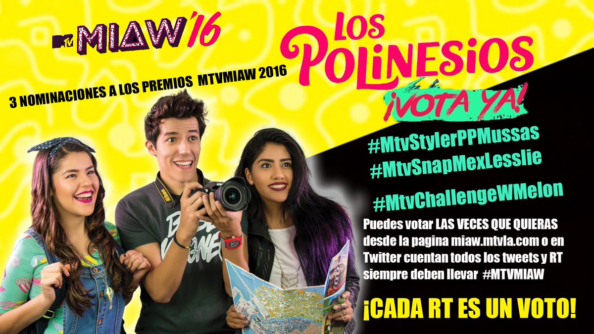 PPTeamKaren's tweet photo. FAMILIA POLINESIA!! ÚLTIMOS DÍAS PARA VOTAR RT RT
#MtvSnapMexLesslie #MtvChallengeWmelon #MtvstylerPPMussas #MTVMiaw https://t.co/eoNk2Ot1ZF