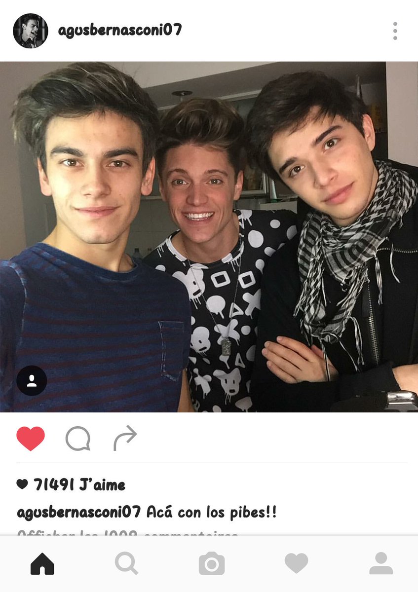 AgustinB_FR's tweet photo. Via insta @agus_bernasconi #SoyLuna 💕 avec @lionelferro @JulianSerrano01 https://t.co/xSeUutlfjW