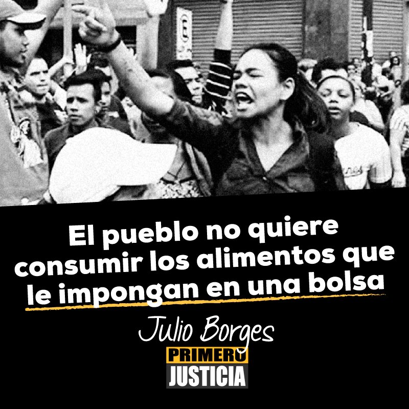 JulioBorges's tweet photo. El PSUV quiere decidir quién come y quién no, nuestro pueblo no acepta esa indignidad. ¡Vamos a Revocar el hambre! https://t.co/gSE8rjNnue