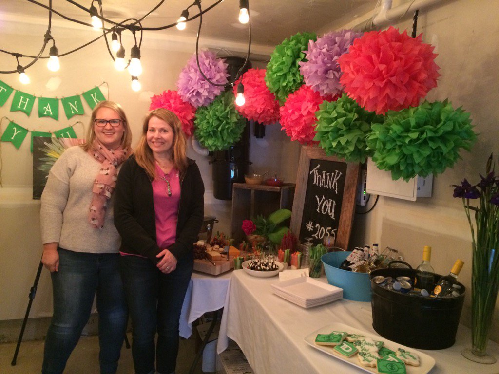 @JaneD_TD <a href="/nancymacphee_td/">Nancy MacPhee</a> Surprise Paint Night for Team Arnprior!