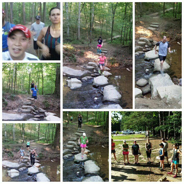 wch759's tweet photo. First #summertrailcamp run in the books with @ffmorrisville and @fleetfeetral https://t.co/E2J4WywXFn