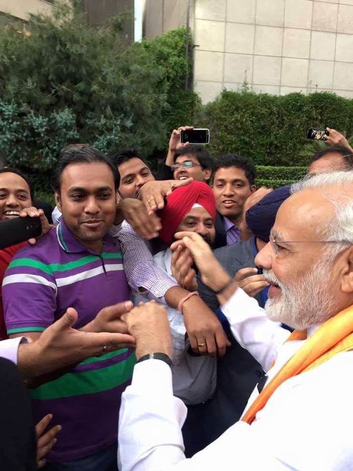 BhagwaBalak's tweet image. #ModiInMexico