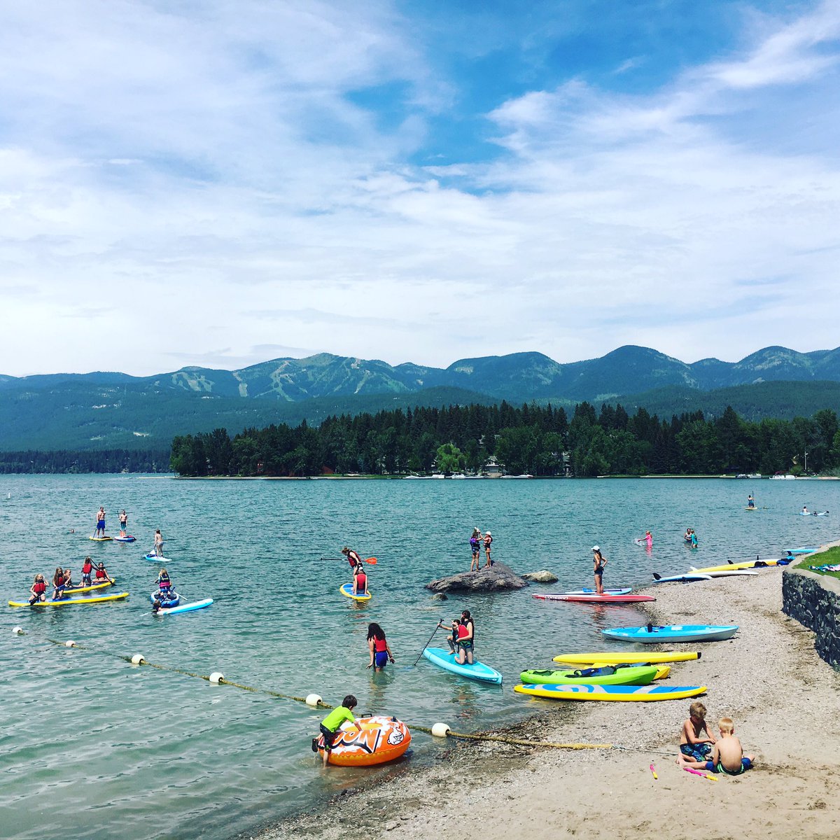 PaddlefishSport's tweet photo. HELLO, SUMMER!  spend the day with us in Whitefish, or grab some boards and go! Either way, WE'VE GOT YOU COVERED. https://t.co/QGij2ZPRKK
