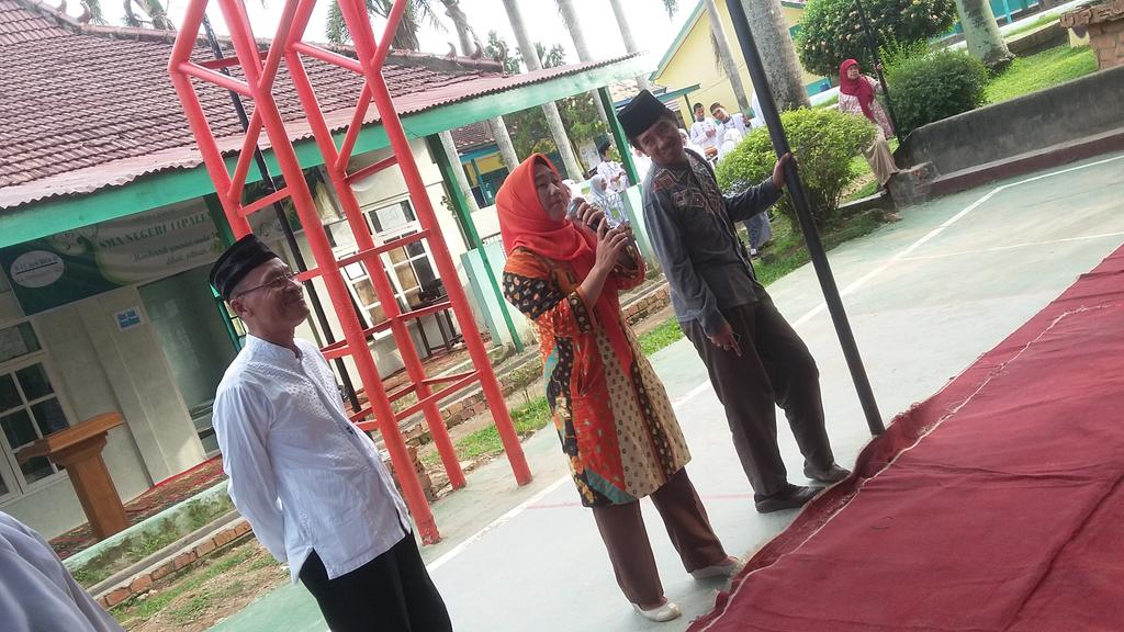 Pesantren Ramadhan SMA Negeri 11 Palembang hari pertama😊