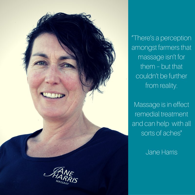 Farmstrong_NZ's tweet photo. Excited to welcome former farm girl turned massage therapist Jane Harris and her team to our site at #fieldays2016 https://t.co/bkjSL2fVYT