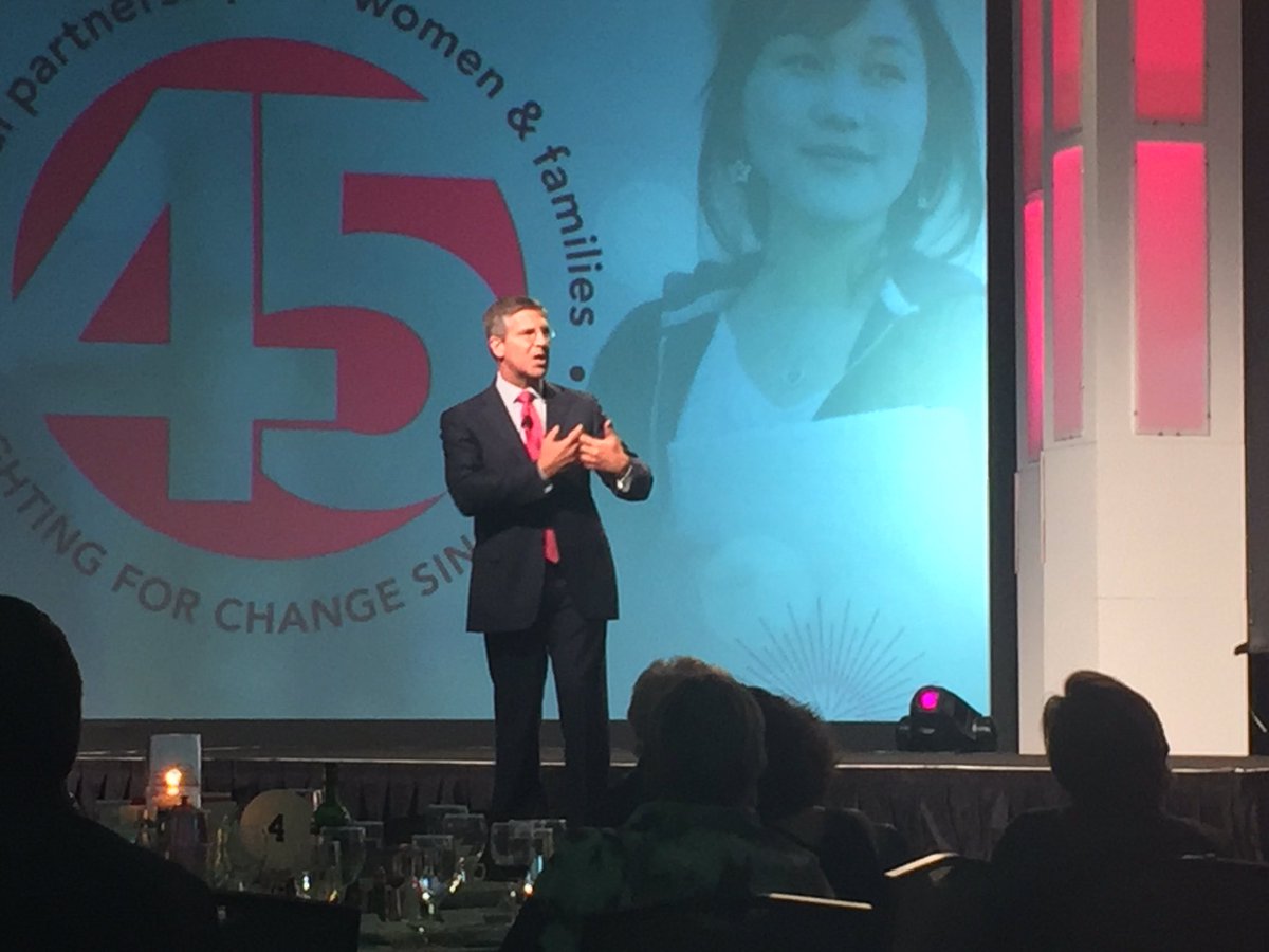 LauraCoxKaplan's tweet photo. The always inspiring, innovative, authentic, fearless @Bob_Moritz receiving #NPWF45 award @PwC_LLP #pwcproud https://t.co/pA2JKIPmjK