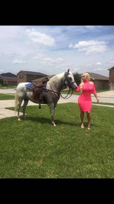 Taking Joan for a stroll through the neighbor hood https://t.co/FRj1tTideh<a href="/tag/newprofilepic"class="tags"><span>#newprofilepic</span></a>