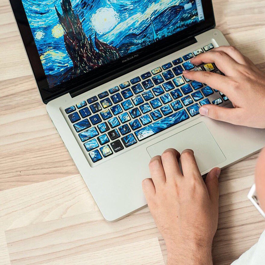 alvinfoo's tweet image. Nice keyboard stickers (#keyshorts sold on #etsy) that turn your laptop into beautiful masterpiece!