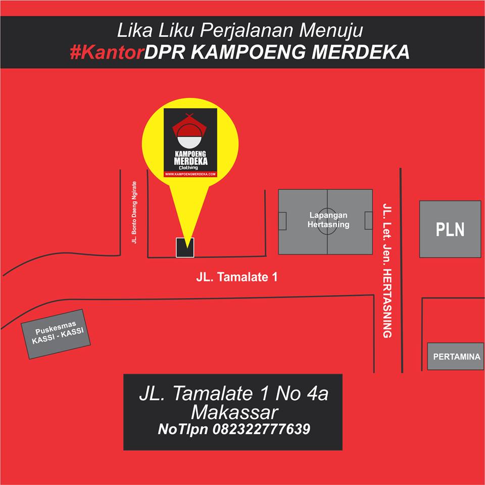 Halo om...sampaikan ASPIRASI om tanpa ANARKIS...Hanya di KAMPOENG MERDEKA ....!!!