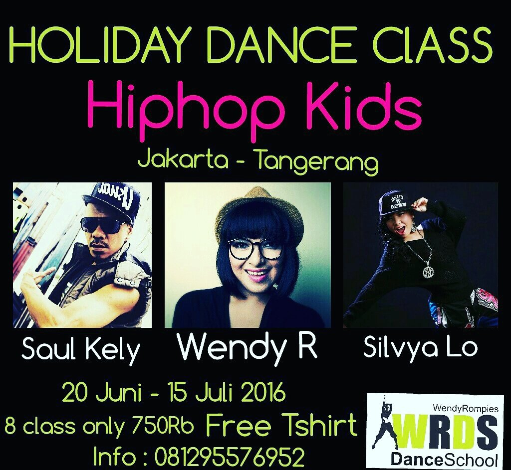 Ayo isi Liburan sekolah kalian dgn DANCE 💃💃💃 join @wrds_ class selama liburan ..lets have fun in class 😎😎😎