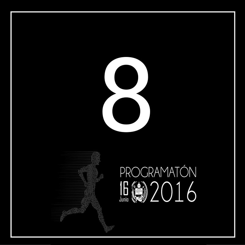 programatonULA's tweet image. Seremos breves...
¡Quedan 8!