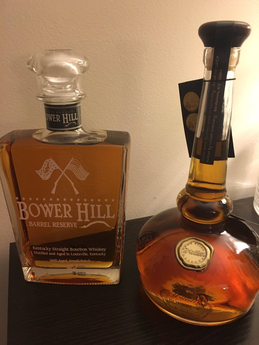 Added bottles #51 &amp; #52 to the bourbon collection tonight. @WillettWhiskey #bowerhill #bourbon #bourbonlife