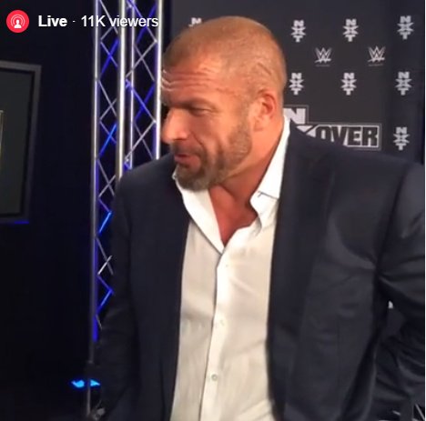 becuase i miss the appearance of this man and because he is that damn good ! #NXTTakeOver #TripleH #ThankYouHunter