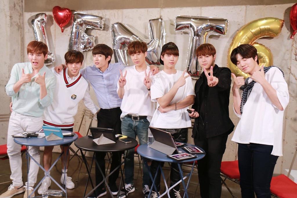 Happy sixth anniversary!INFINITE😘😘😘