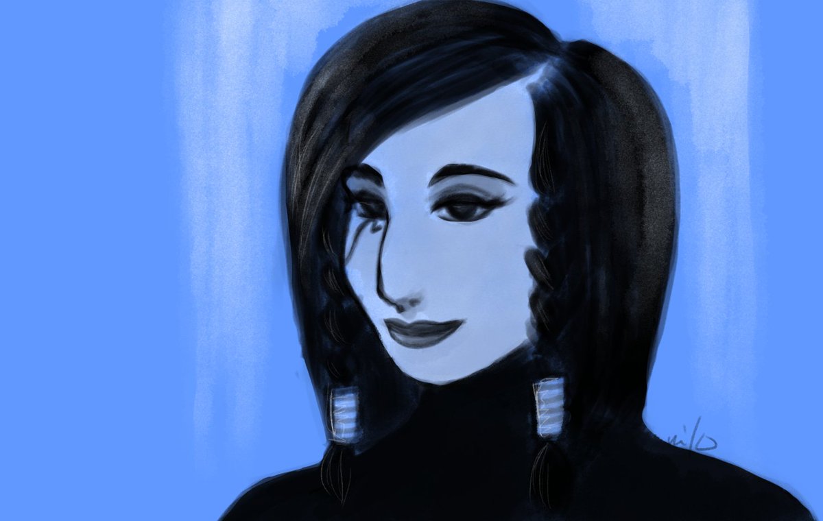 appleciderwitch's tweet photo. Sketch of #pharah from @playoverwatch ! https://t.co/cSGCFHXCtP