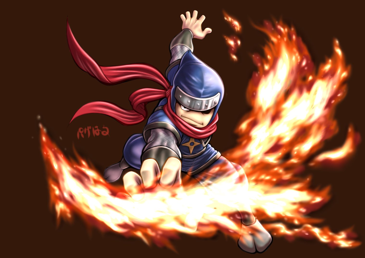 パグはる ザ ニンジャ マッスルショットやってると描きたくなってくるから困る イラスト キン肉マン ザ ニンジャ マッスルショット T Co 4voeintt9a Twitter
