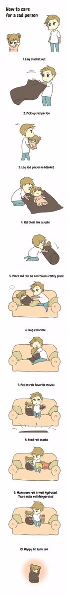 KateBlueTwt's tweet photo. How to care for a sad person? - https://t.co/aIFl1YXn69 https://t.co/IVEyRJdcGX