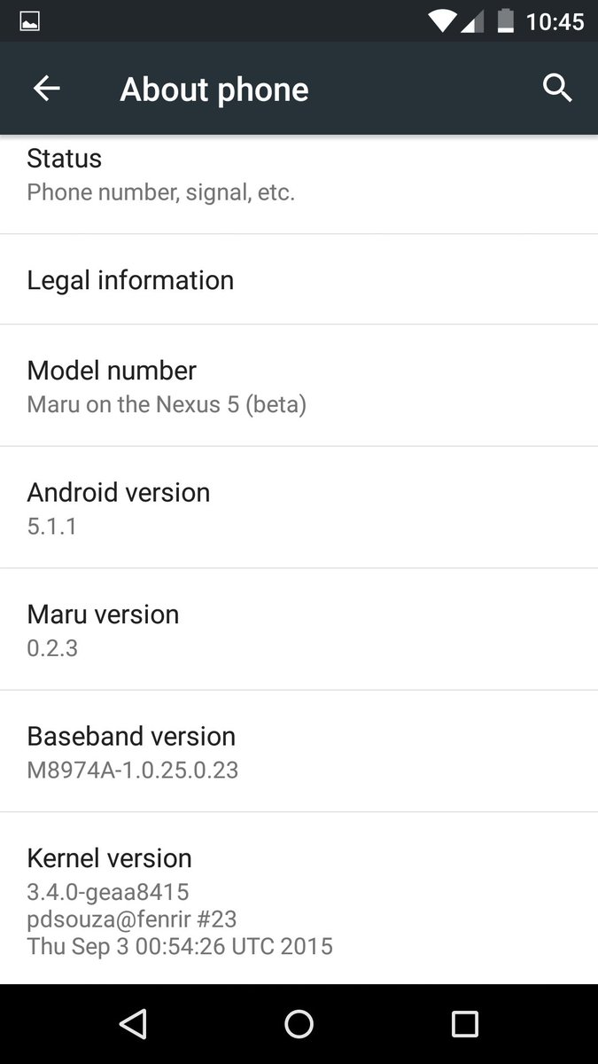 kesavan2000in's tweet image. One more gem! @googlenexus 5 #hammerhead running now #MaruOS 0.2.3 using #MultiRom.Gonna try #HDMI docker by tomo ;)